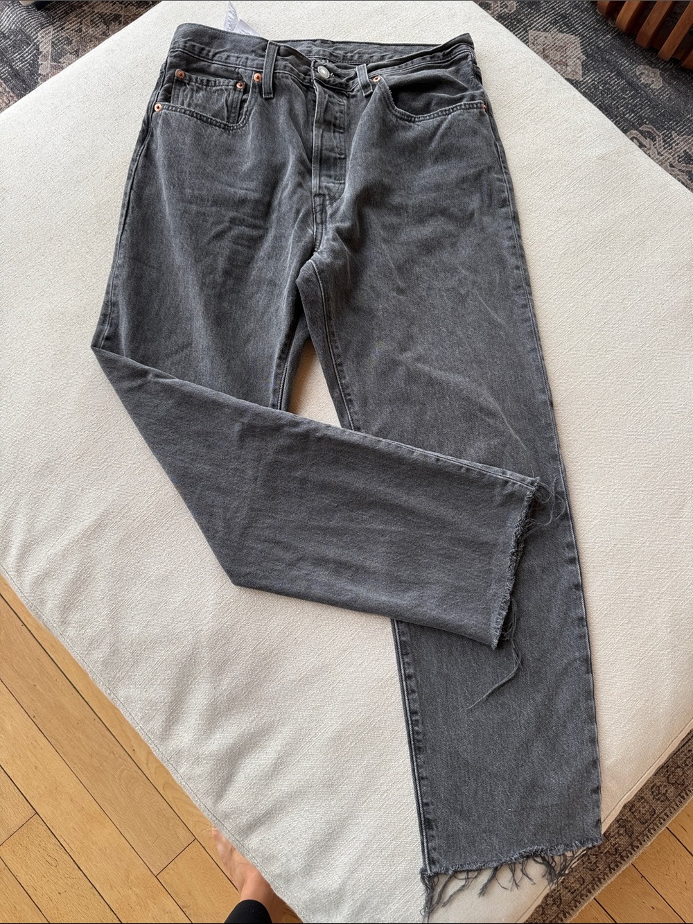 Levi’s Black Straight-Leg Jeans